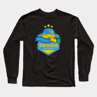 Rwanda Football Long Sleeve T-Shirt